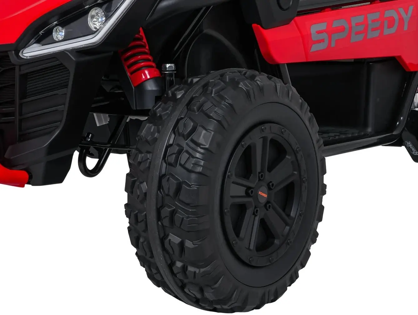 Masinuta electrica Ramiz Buggy Speedy 4x4 (Red) - 7
