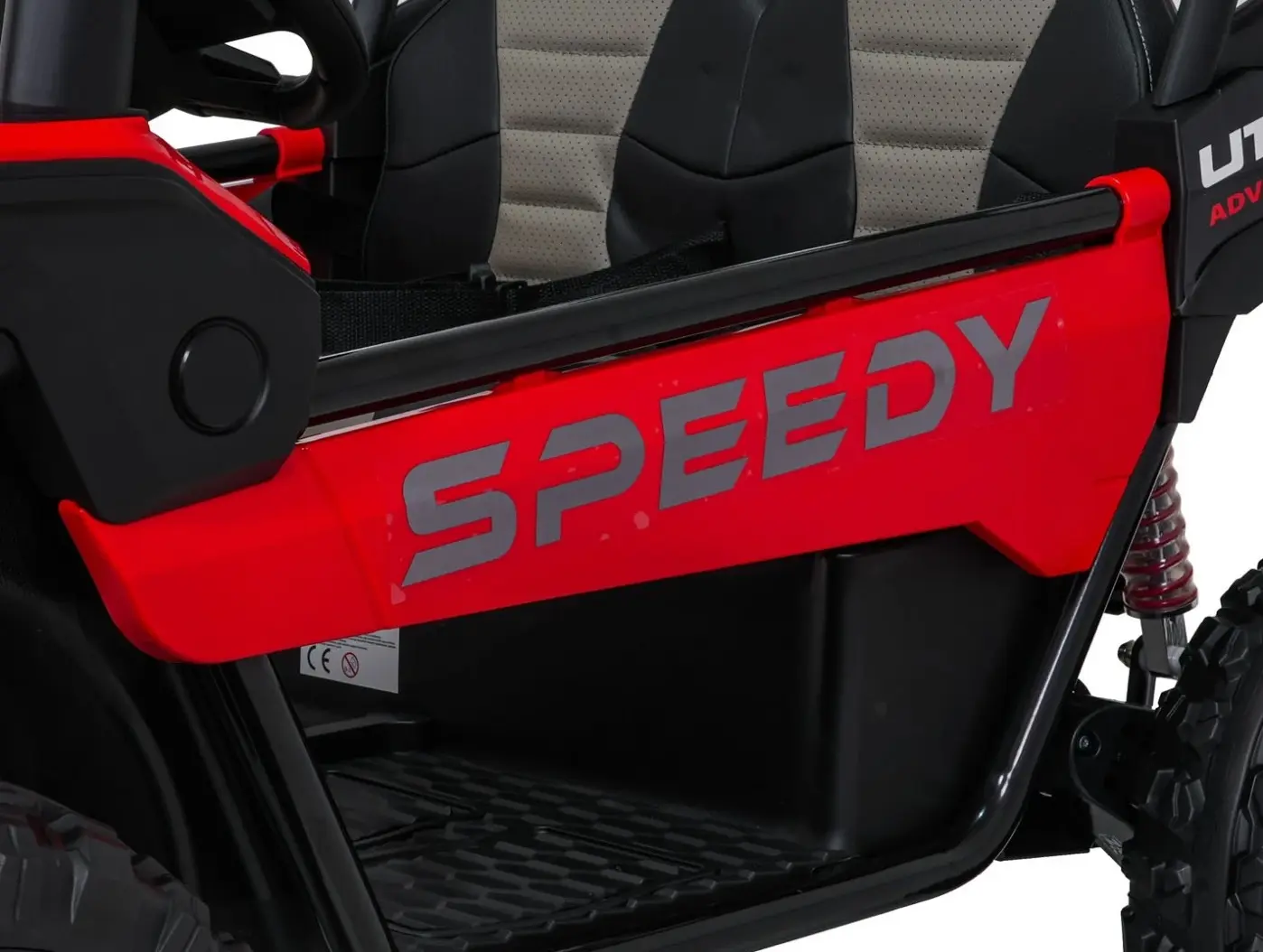 Masinuta electrica Ramiz Buggy Speedy 4x4 (Red) - 6