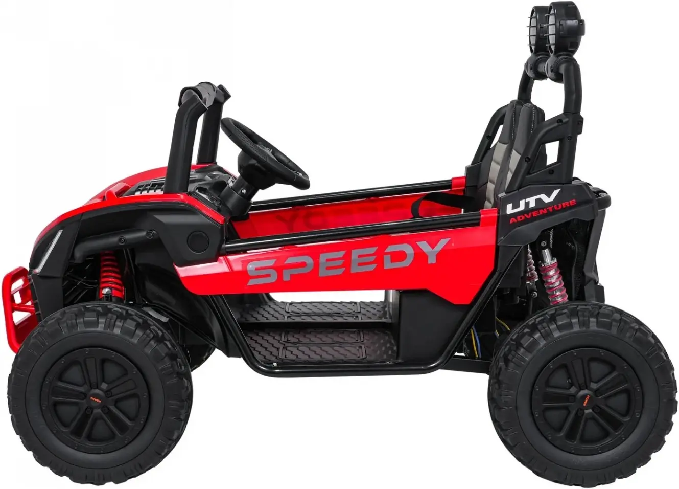 Masinuta electrica Ramiz Buggy Speedy 4x4 (Red) - 26