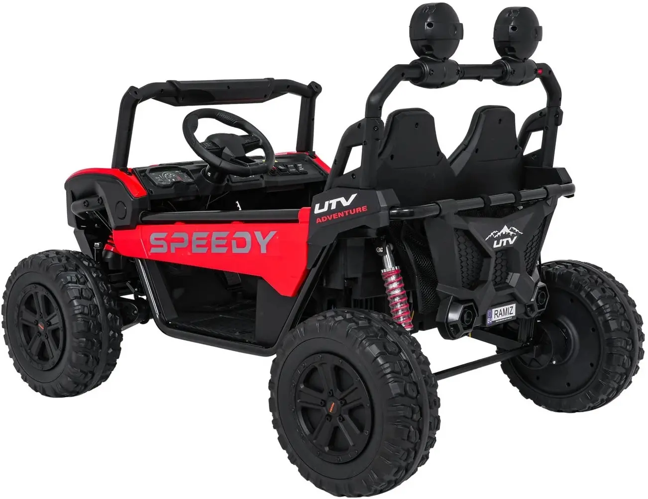 Masinuta electrica Ramiz Buggy Speedy 4x4 (Red) - 24
