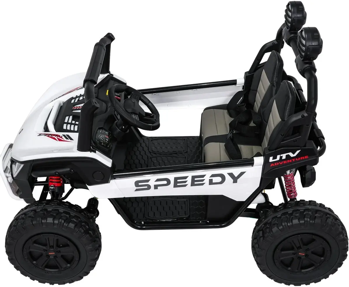 Masinuta electrica Ramiz Buggy Speedy 4x4 (White) - 5