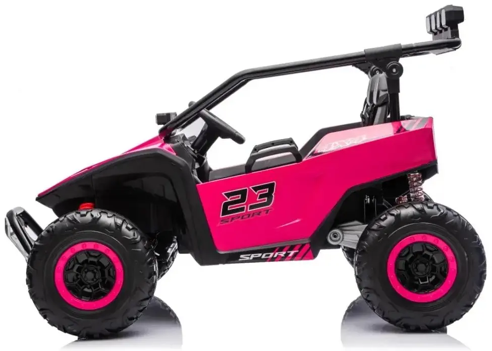 Maşinuţă electrică Ramiz Buggy Turbo 23 (Pink) - 12