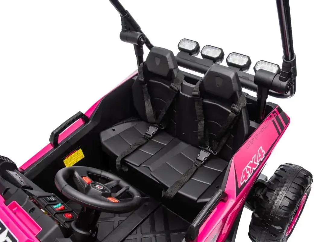 Maşinuţă electrică Ramiz Buggy Turbo 23 (Pink) - 13