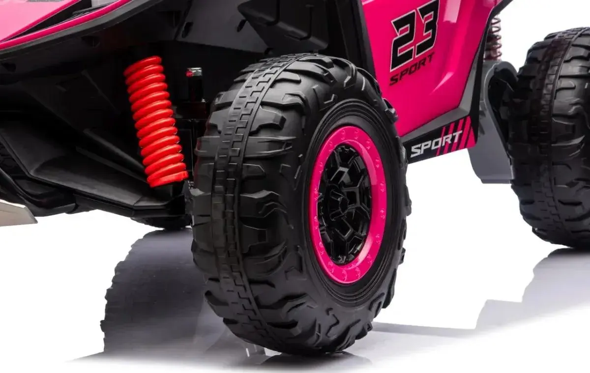 Maşinuţă electrică Ramiz Buggy Turbo 23 (Pink) - 11