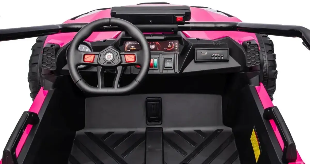 Maşinuţă electrică Ramiz Buggy Turbo 23 (Pink) - 7