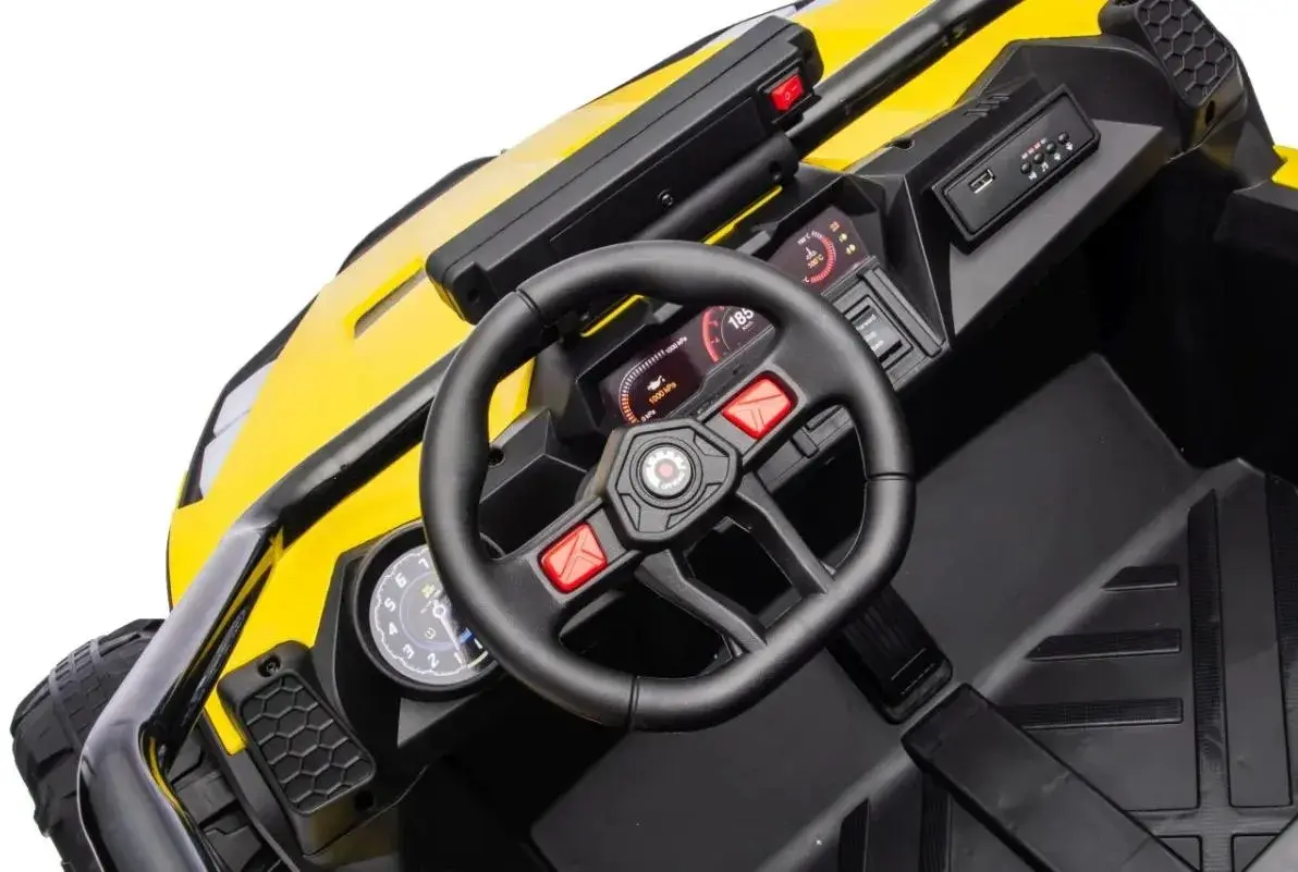 Maşinuţă electrică Ramiz Buggy Turbo 23 (Yellow) - 10