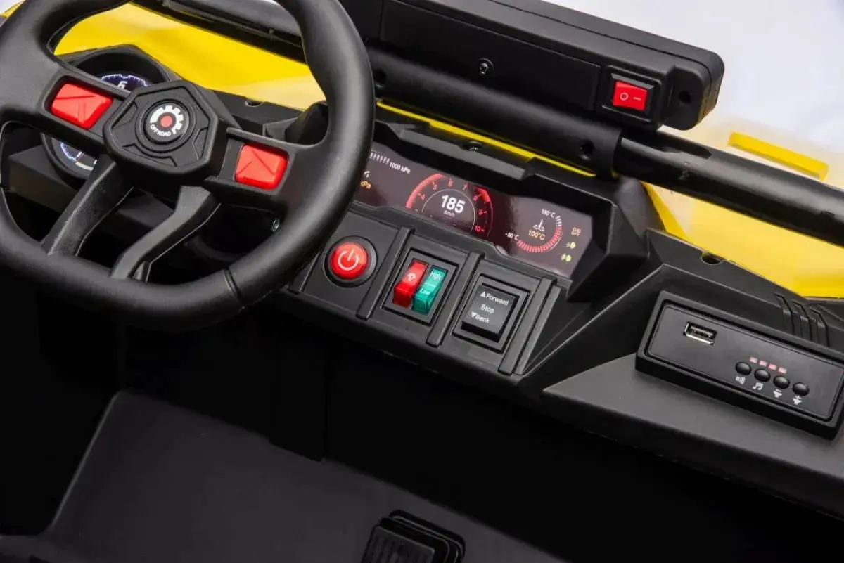 Maşinuţă electrică Ramiz Buggy Turbo 23 (Yellow) - 7