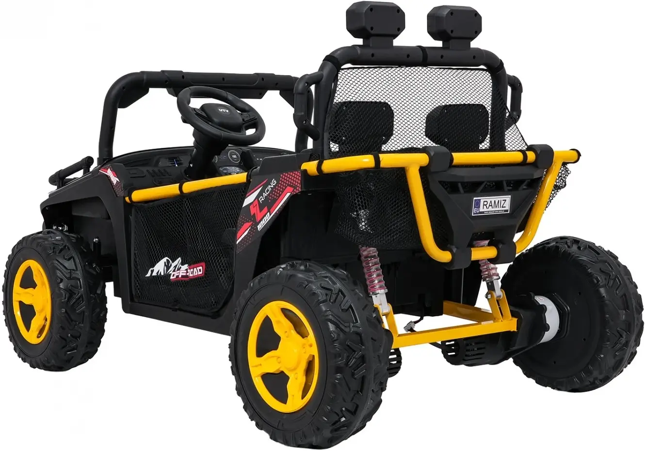 Masinuta electrica Ramiz Buggy UTV Speed (Black) - 6