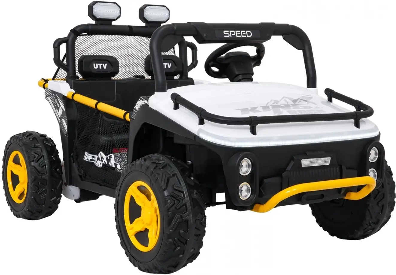 Masinuta electrica Ramiz Buggy UTV Speed (White) - 3