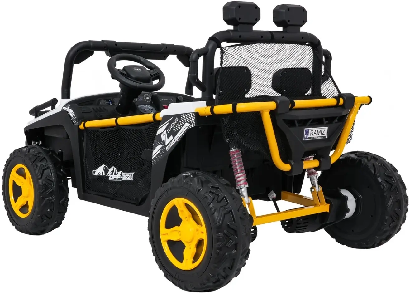 Masinuta electrica Ramiz Buggy UTV Speed (White) - 6
