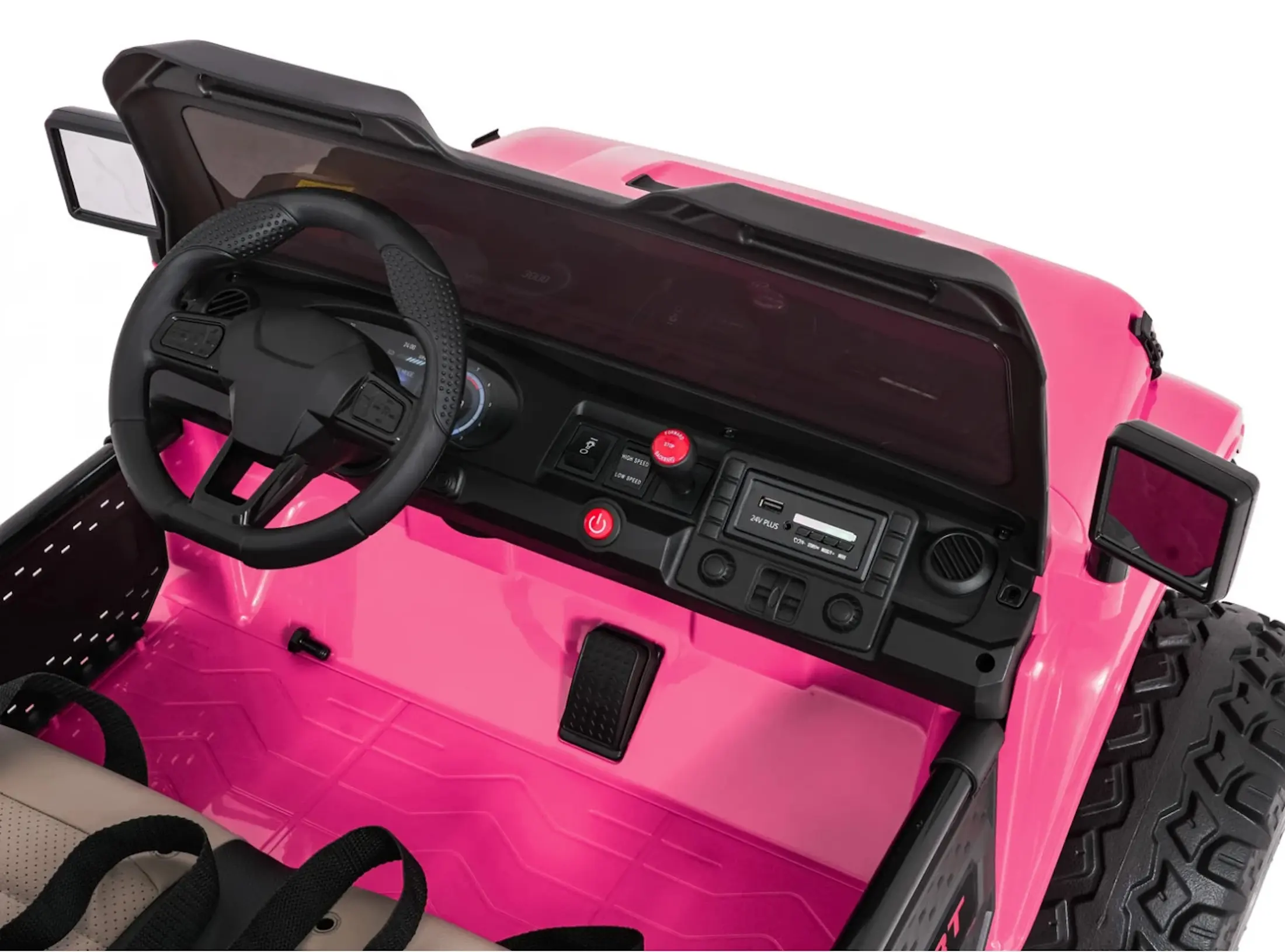 Masinuta electrica Ramiz Extreme Sport 4x4 (Pink)