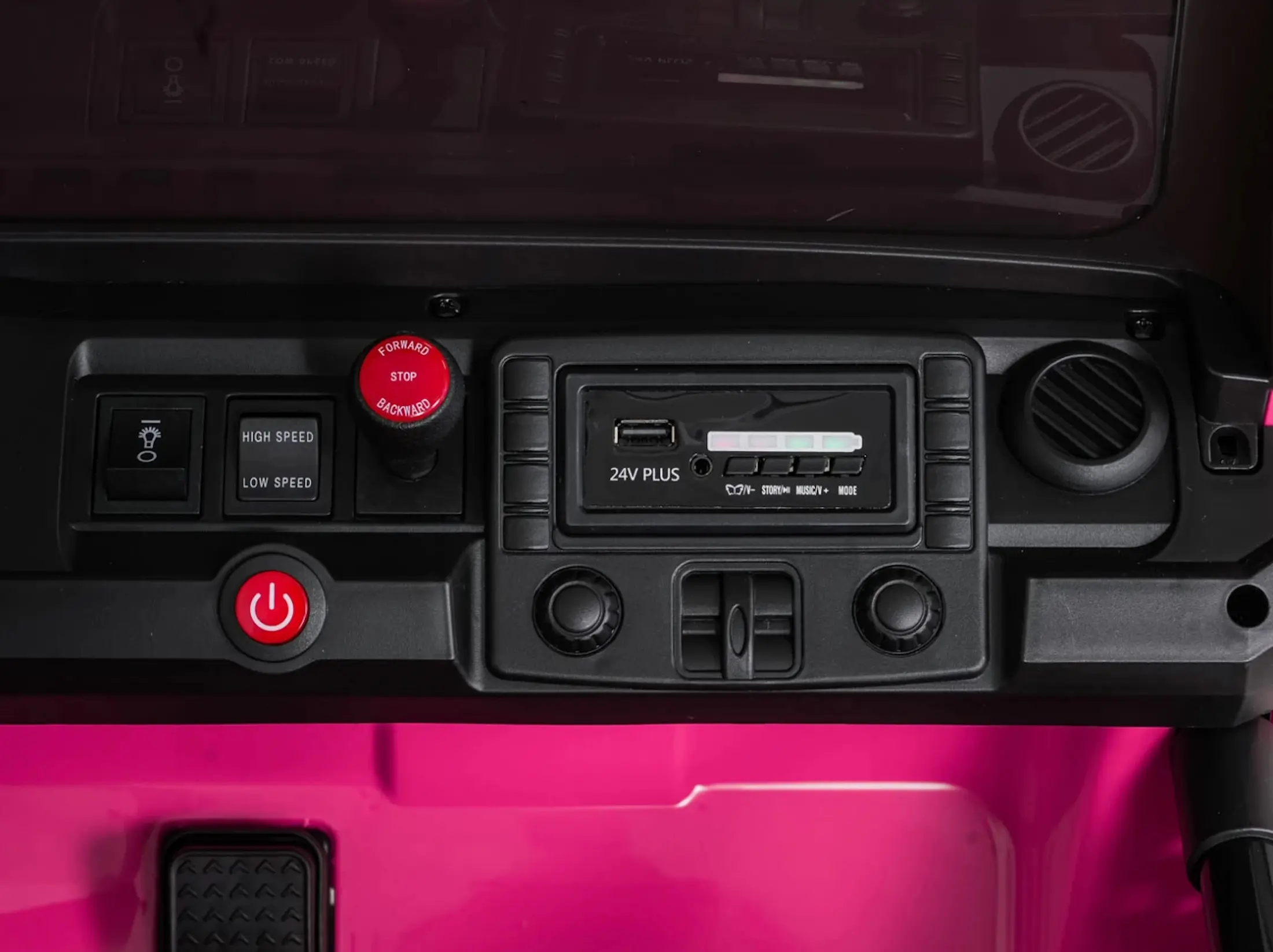 Masinuta electrica Ramiz Extreme Sport 4x4 (Pink)