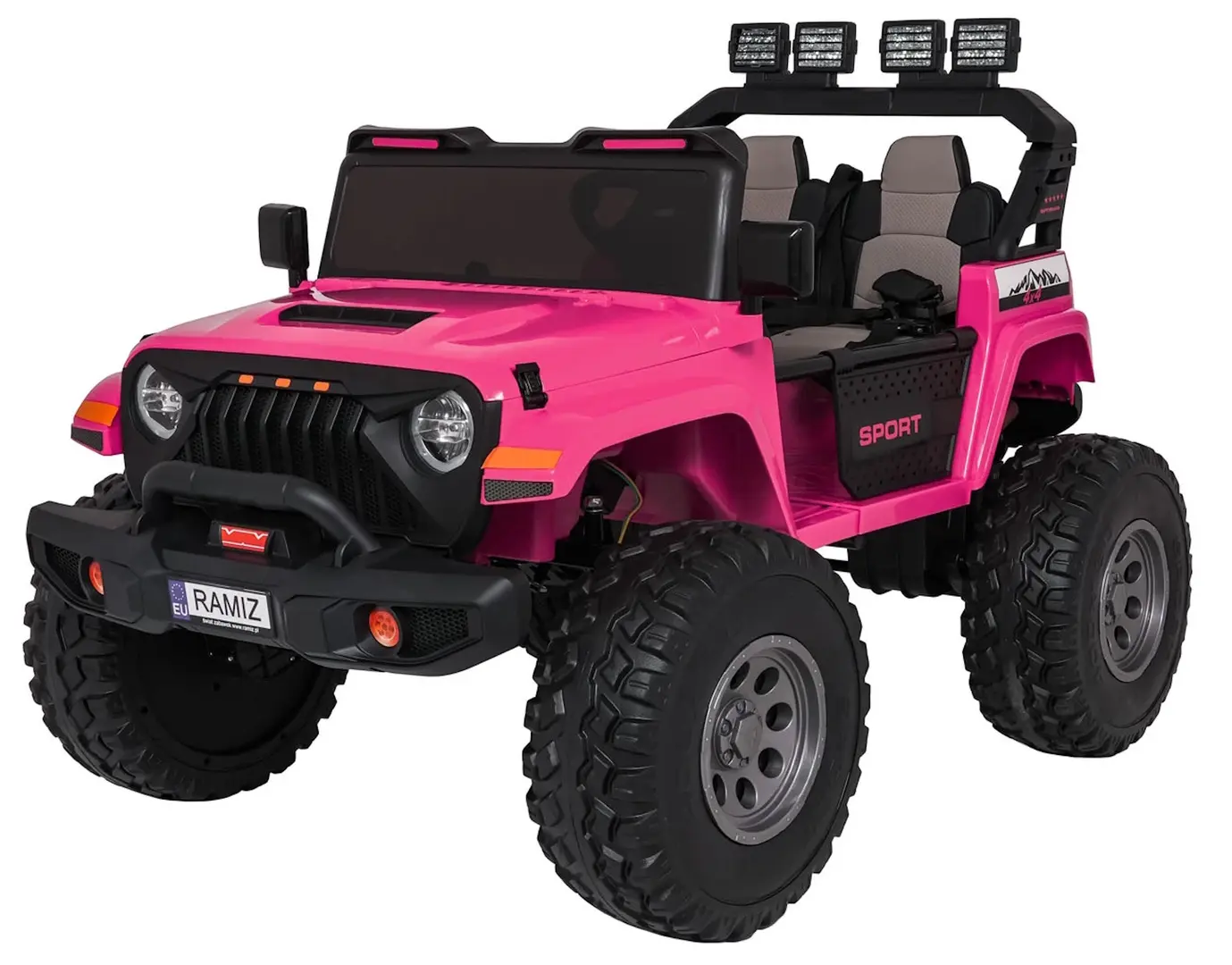 Masinuta electrica Ramiz Extreme Sport 4x4 (Pink)