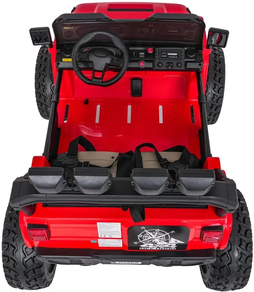 Электромобиль Ramiz Extreme Sport 4x4 (Red) - 12