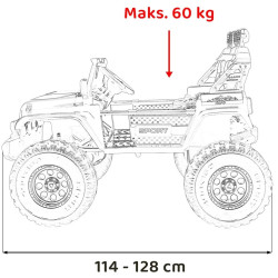 Электромобиль Ramiz Extreme Sport 4x4 (Red) Thumb