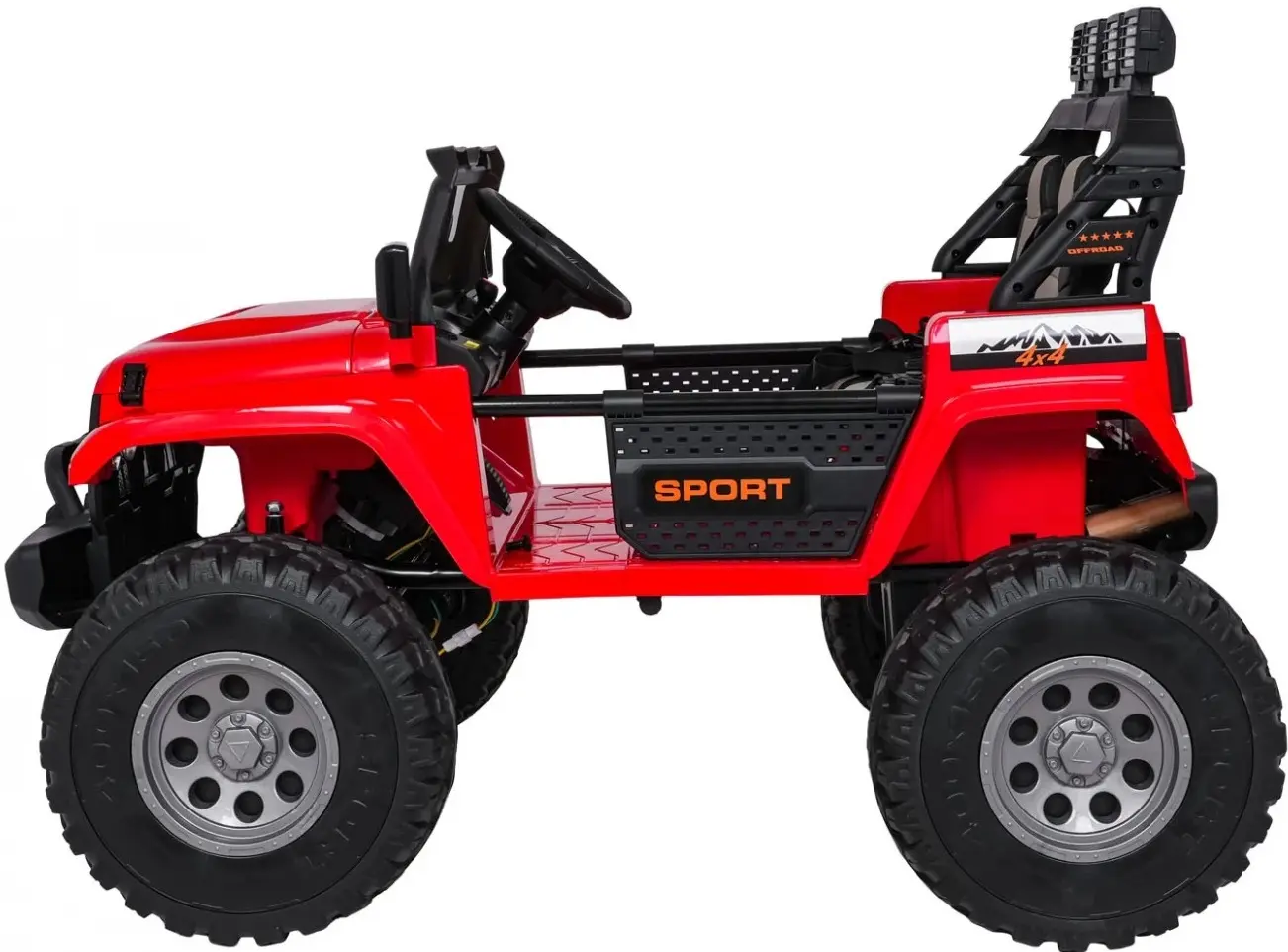Электромобиль Ramiz Extreme Sport 4x4 (Red) - 4