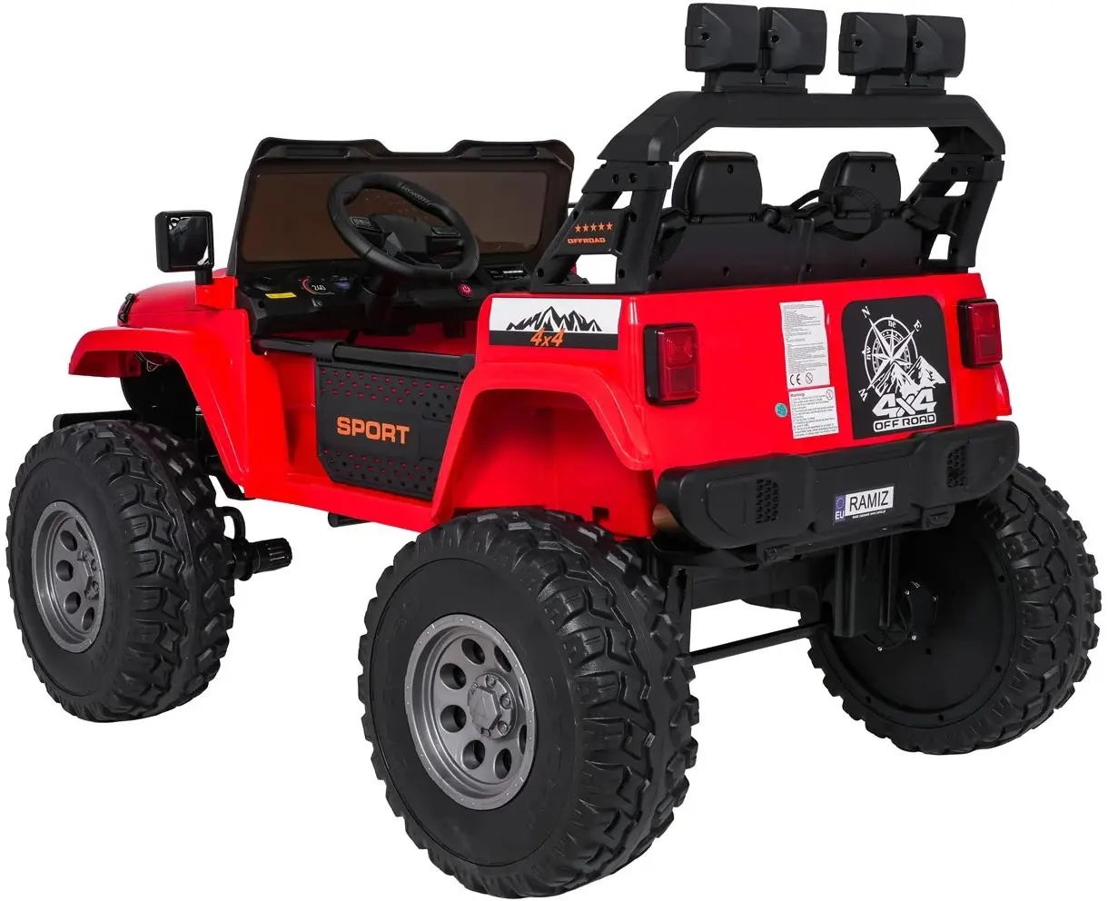 Электромобиль Ramiz Extreme Sport 4x4 (Red) - 6