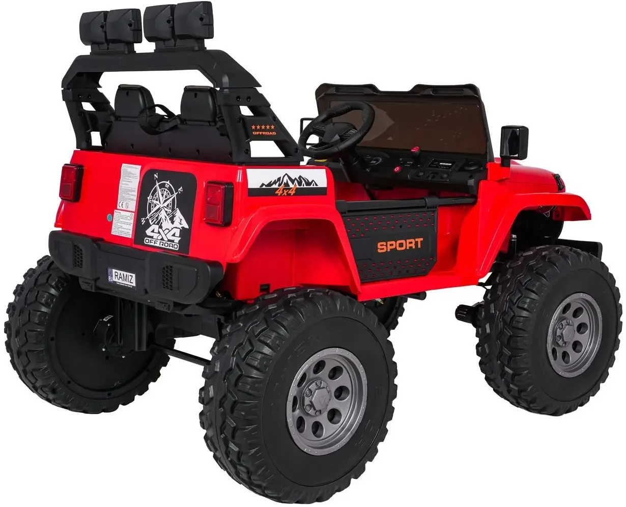 Электромобиль Ramiz Extreme Sport 4x4 (Red) - 7