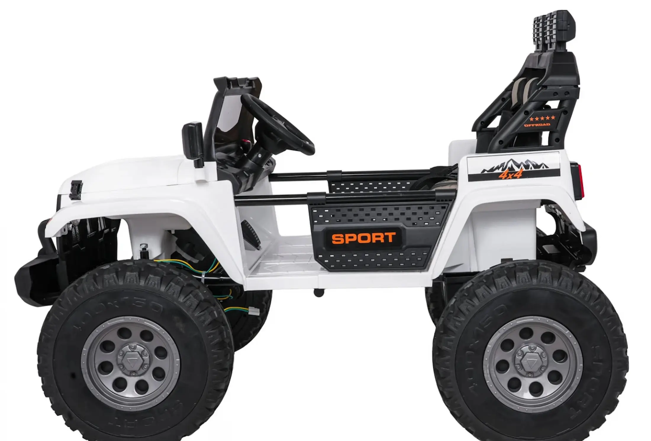 Электромобиль Ramiz Extreme Sport 4x4 (White)