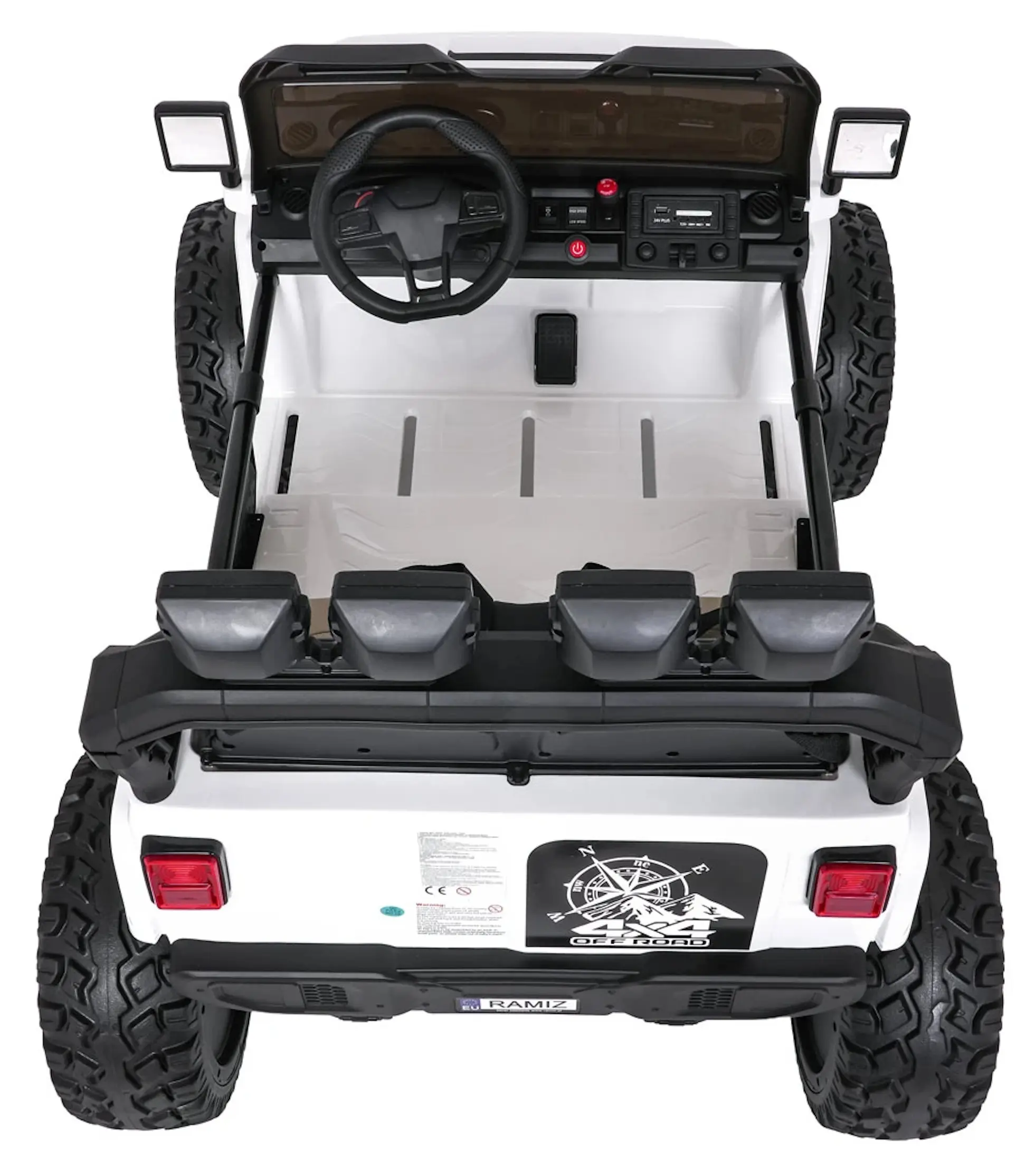 Электромобиль Ramiz Extreme Sport 4x4 (White)