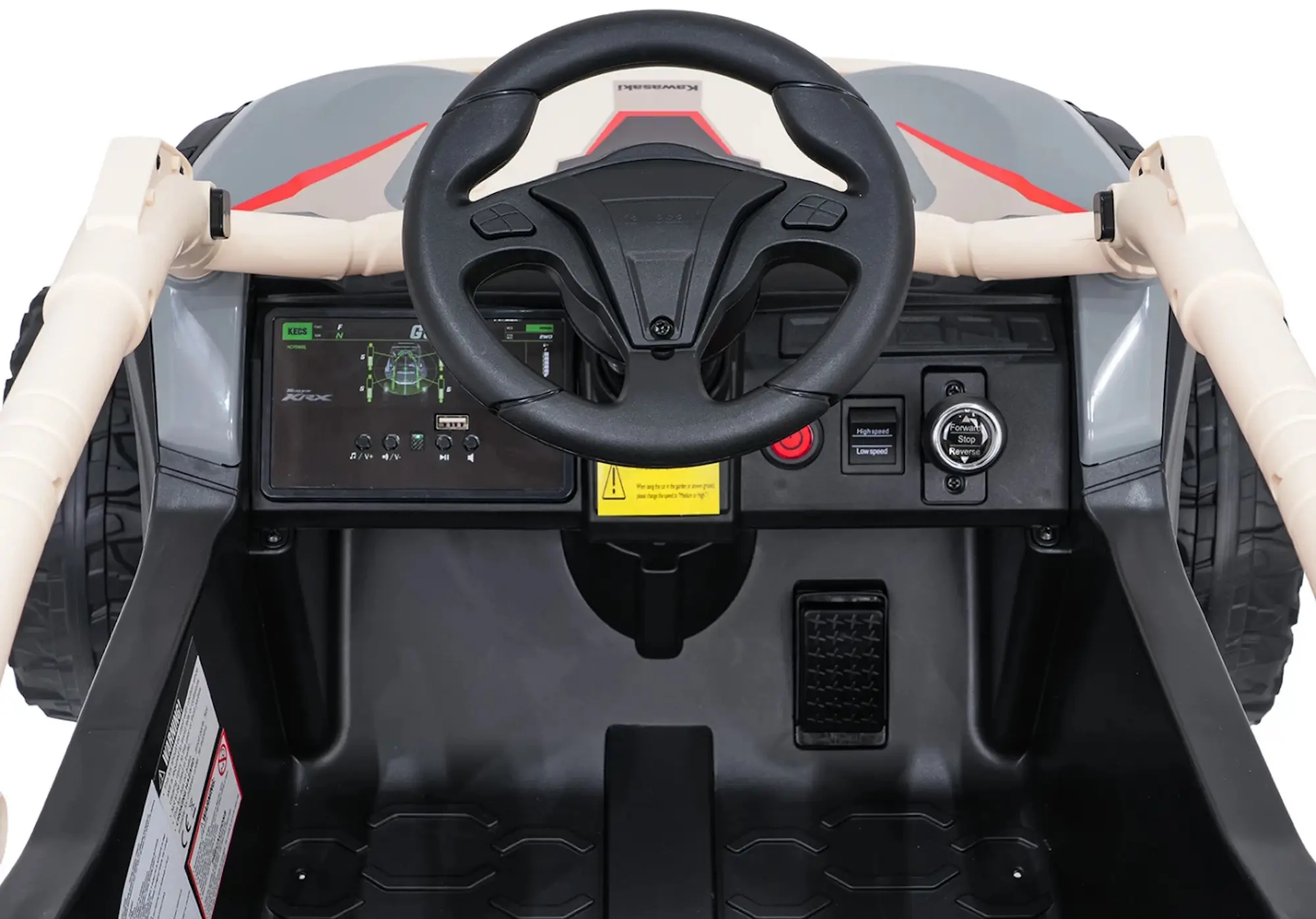 Masinuta electrica Ramiz Kawasaki Teryx KRX1000 (Khaki)