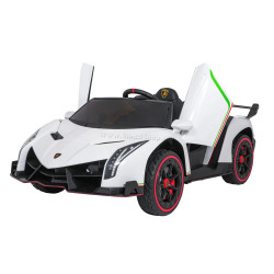 Masinuta electrica Ramiz Lamborghini Veneno (White)