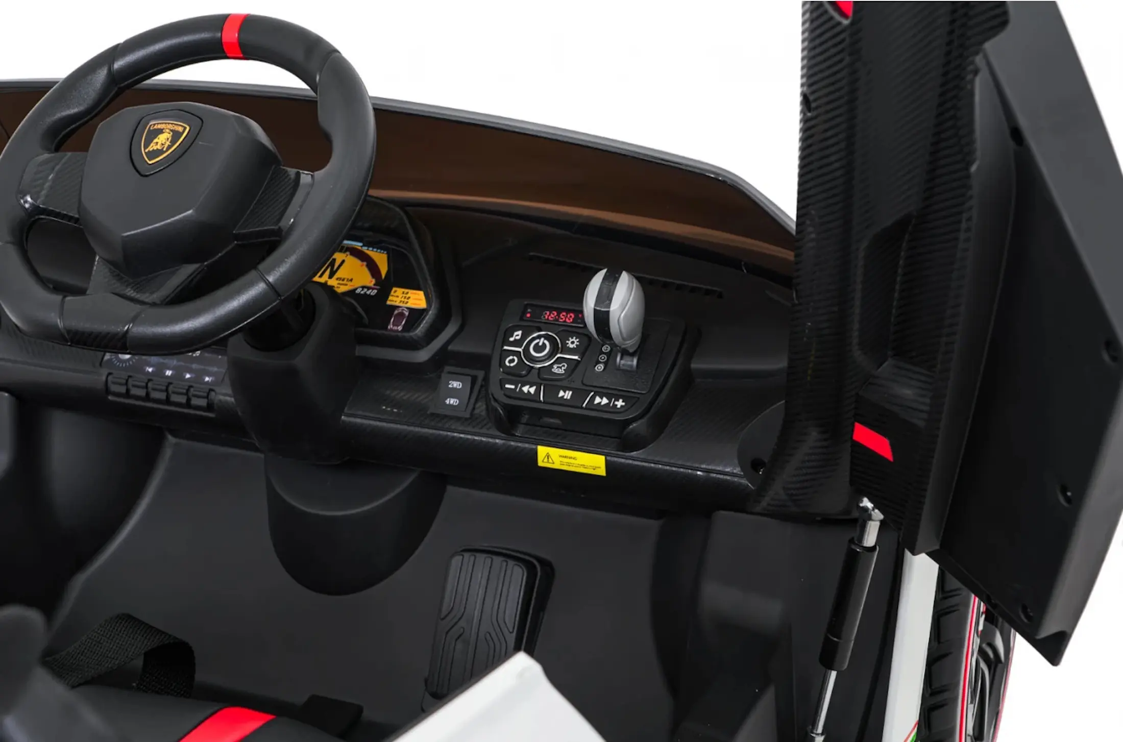 Masinuta electrica Ramiz Lamborghini Veneno (White)