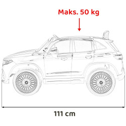 Masinuta electrica Ramiz Mercedes Benz EQA 250 (Black) Thumb