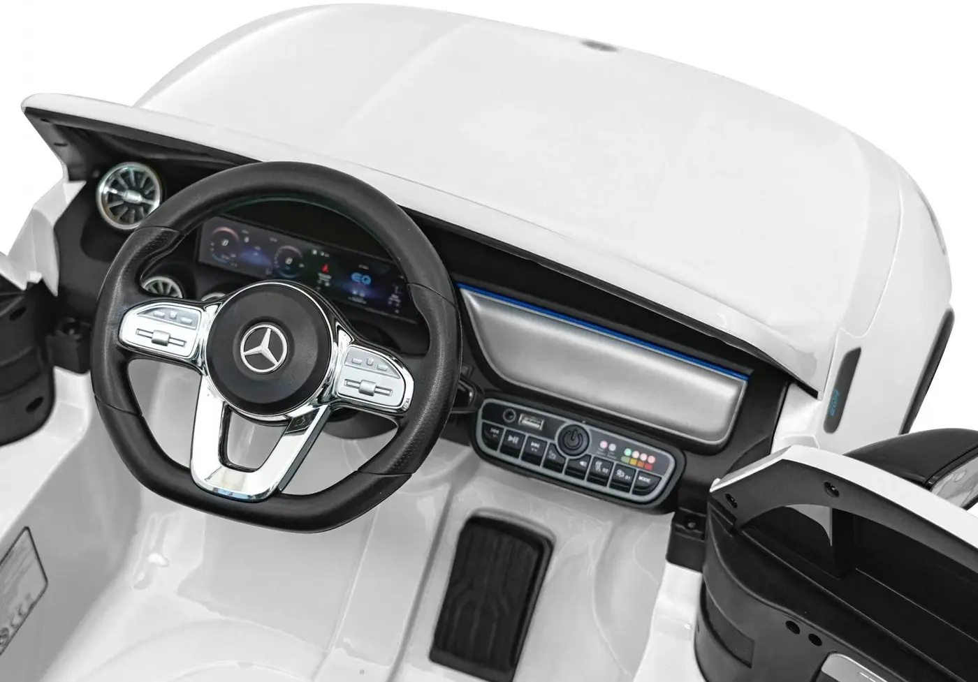 Masinuta electrica Ramiz Mercedes Benz EQA 250 (White) - 13