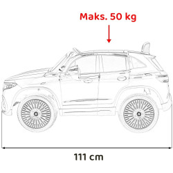 Masinuta electrica Ramiz Mercedes Benz EQA 250 (White) Thumb