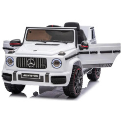 Masinuta electrica Ramiz Mercedes G63 AMG Lift (White) Thumb