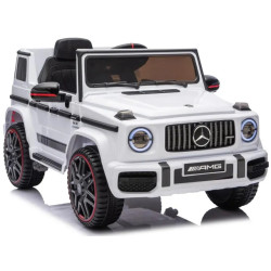 Masinuta electrica Ramiz Mercedes G63 AMG Lift (White) Thumb