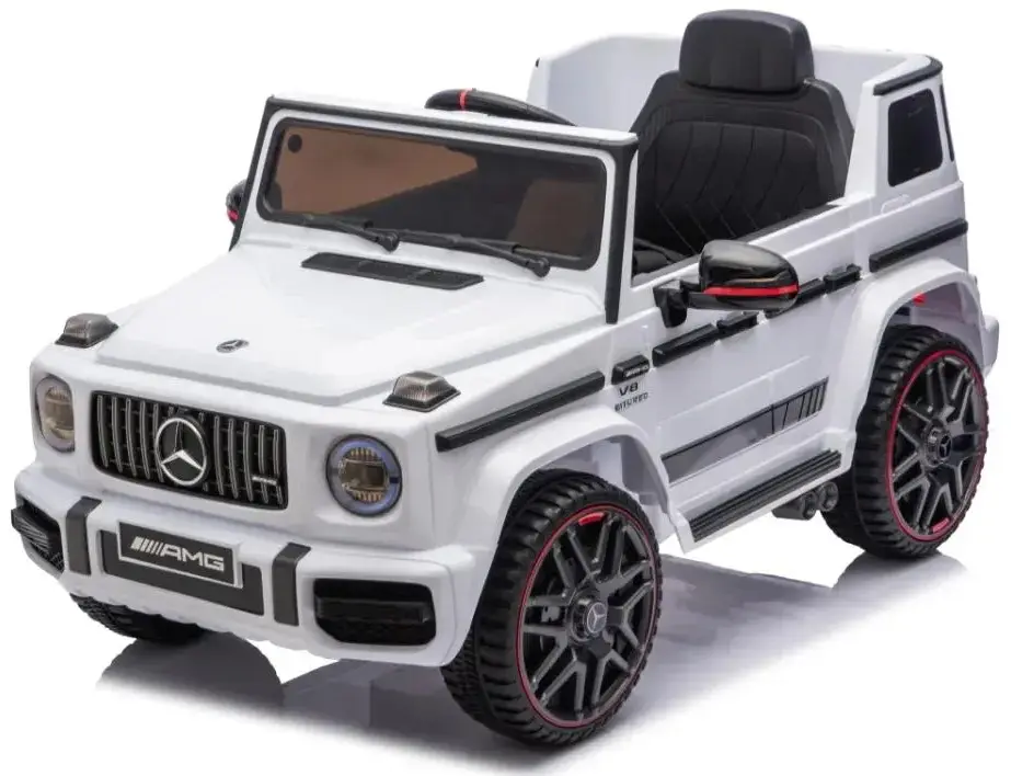 Masinuta electrica Ramiz Mercedes G63 AMG Lift (White) - 22