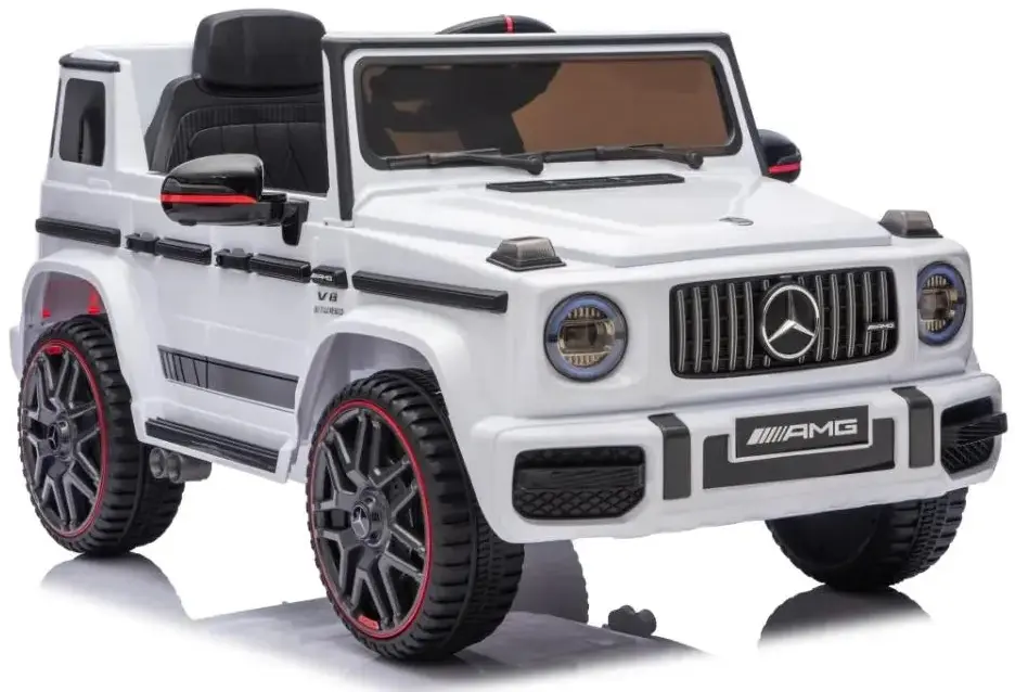 Masinuta electrica Ramiz Mercedes G63 AMG Lift (White) - 21