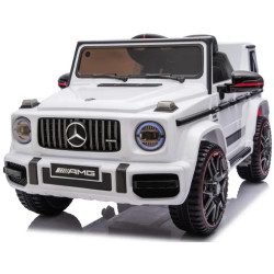 Masinuta electrica Ramiz Mercedes G63 AMG Lift (White) Thumb
