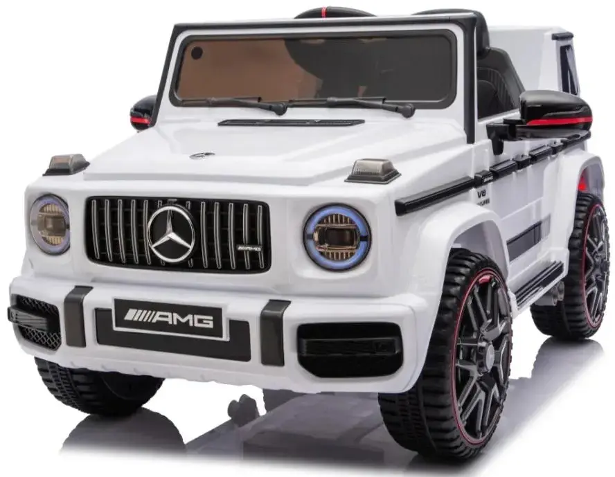 Masinuta electrica Ramiz Mercedes G63 AMG Lift (White) - 20