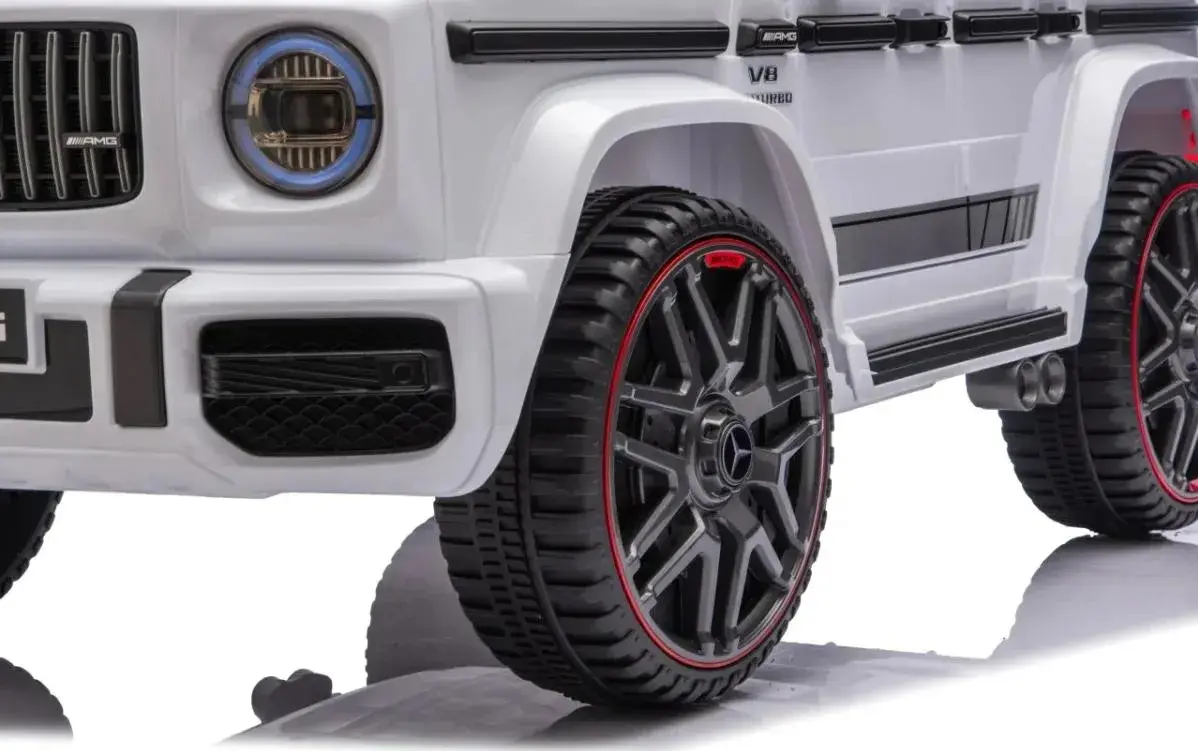 Masinuta electrica Ramiz Mercedes G63 AMG Lift (White) - 19