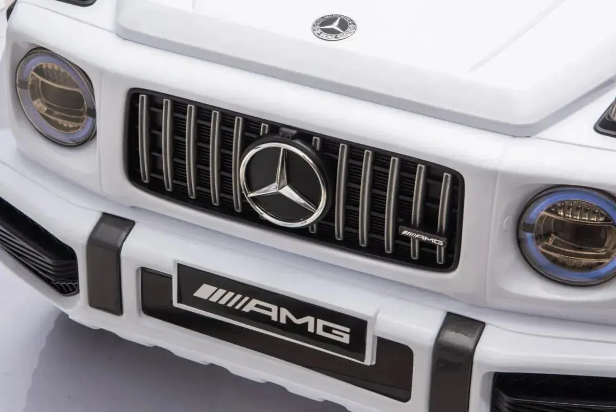 Masinuta electrica Ramiz Mercedes G63 AMG Lift (White) - 17