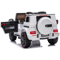 Masinuta electrica Ramiz Mercedes G63 AMG Lift (White) Thumb