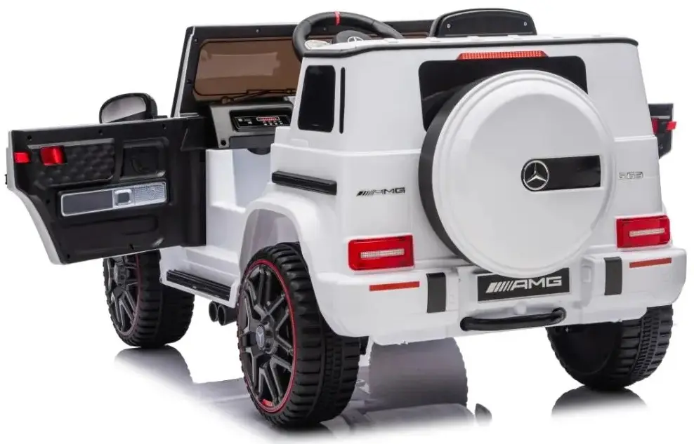 Masinuta electrica Ramiz Mercedes G63 AMG Lift (White) - 33