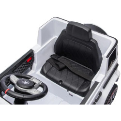 Masinuta electrica Ramiz Mercedes G63 AMG Lift (White) Thumb