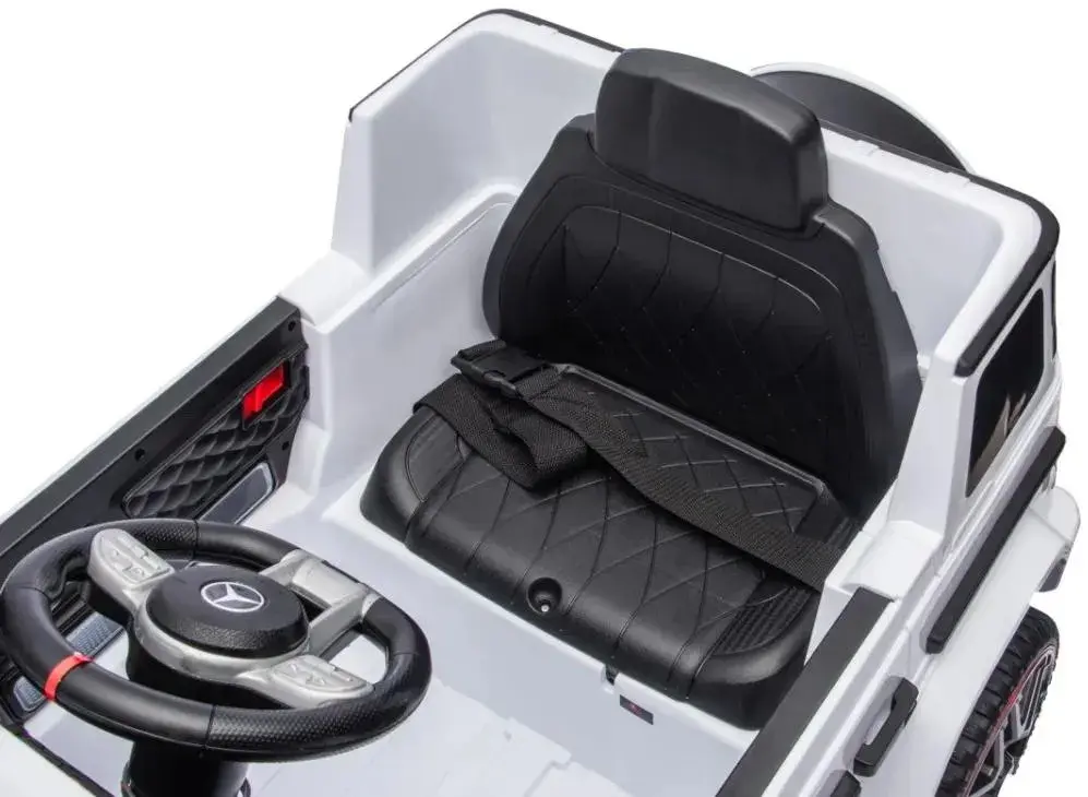Masinuta electrica Ramiz Mercedes G63 AMG Lift (White) - 15