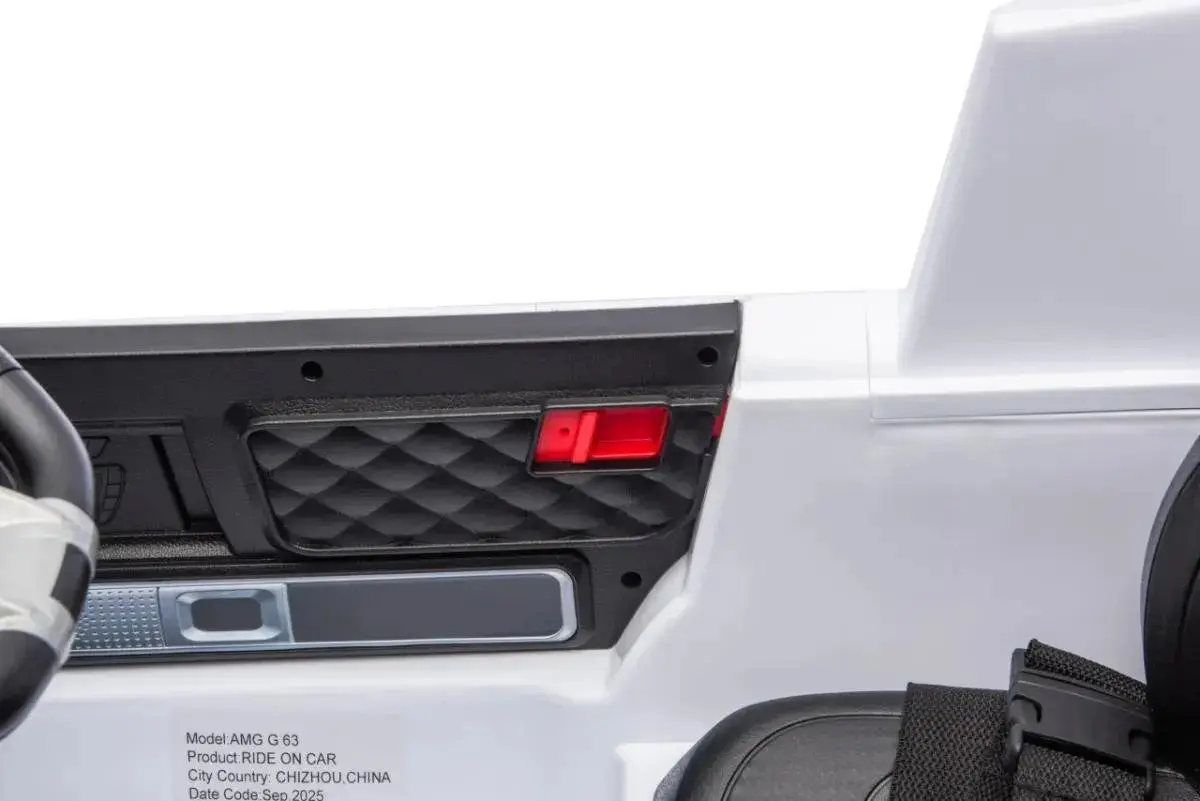 Masinuta electrica Ramiz Mercedes G63 AMG Lift (White) - 14