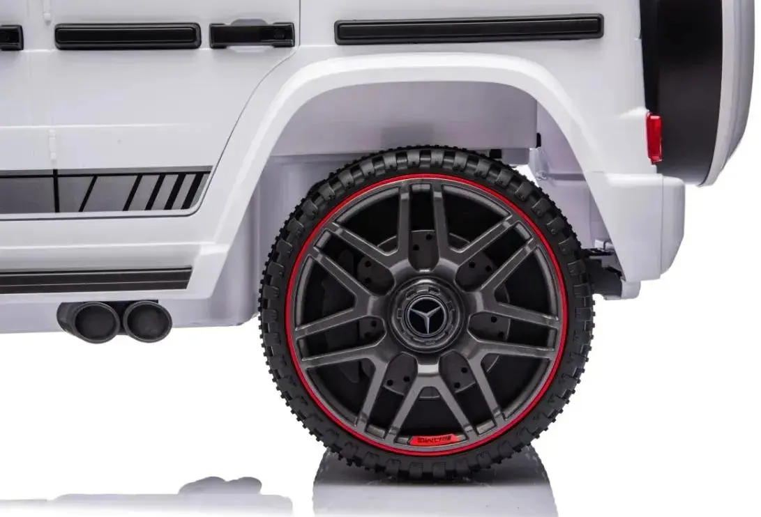 Masinuta electrica Ramiz Mercedes G63 AMG Lift (White) - 13