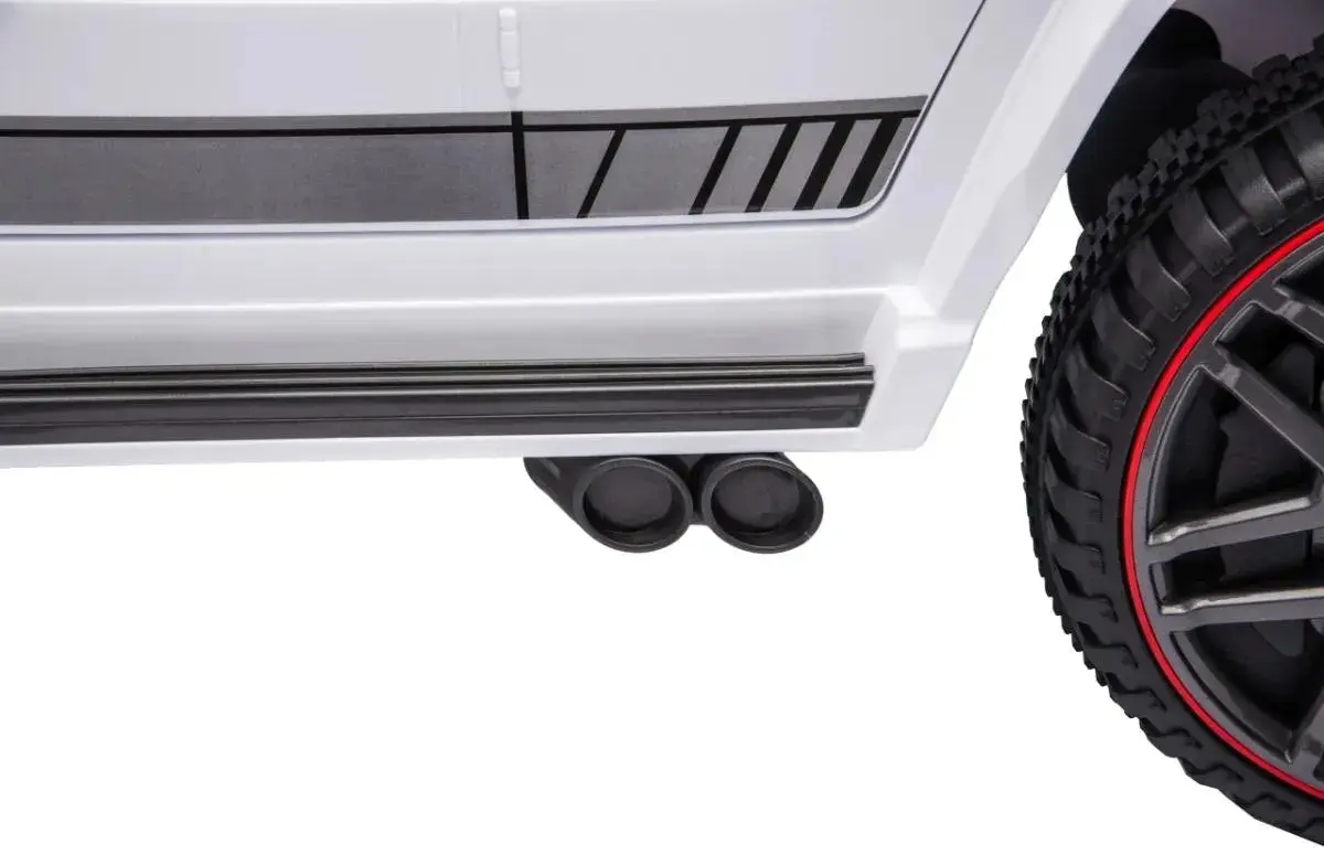 Masinuta electrica Ramiz Mercedes G63 AMG Lift (White) - 12