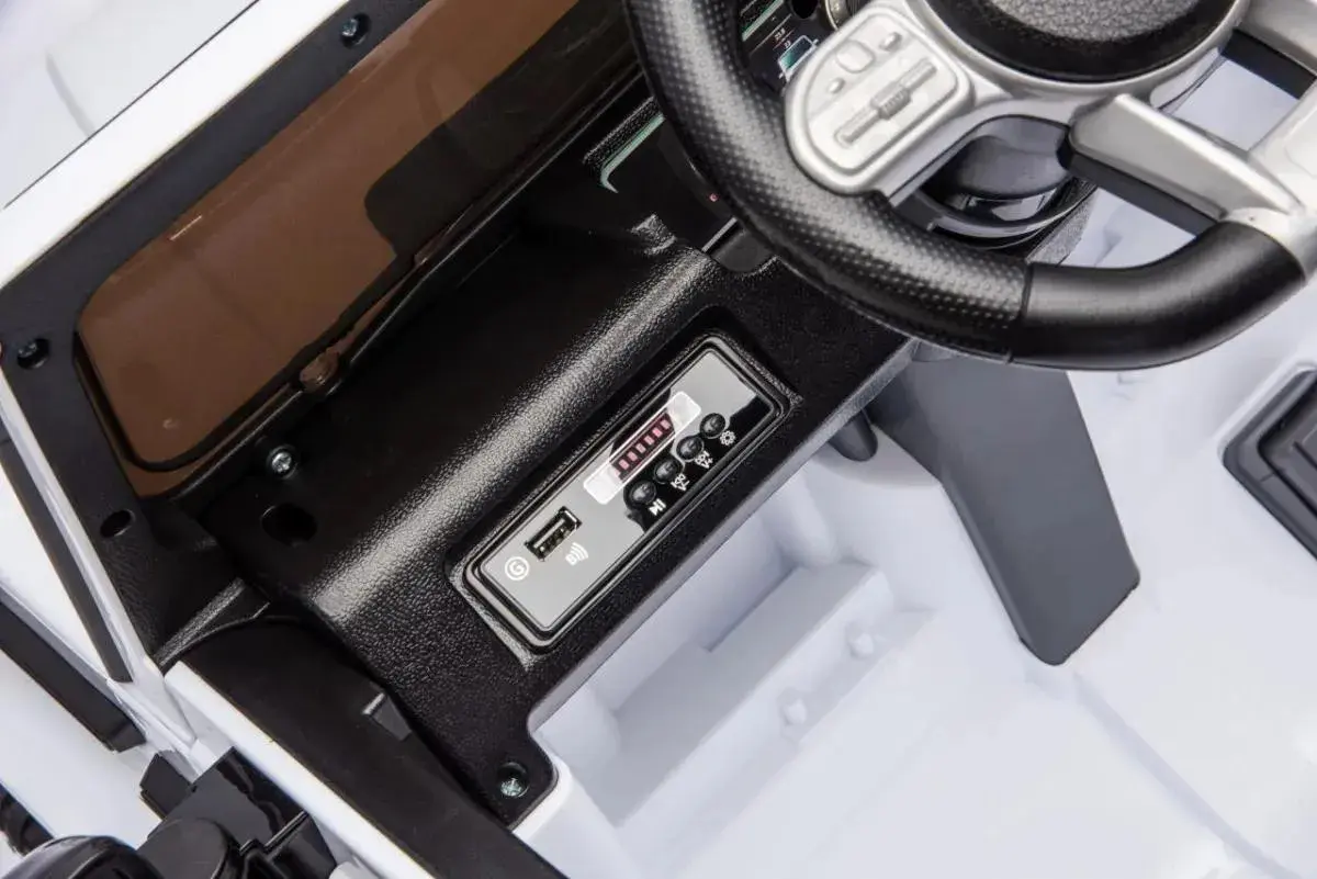 Masinuta electrica Ramiz Mercedes G63 AMG Lift (White) - 7