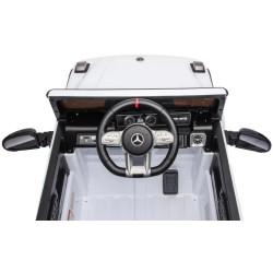 Masinuta electrica Ramiz Mercedes G63 AMG Lift (White) Thumb