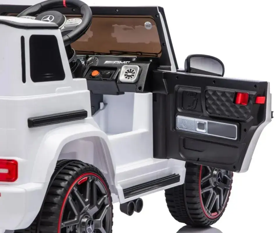 Masinuta electrica Ramiz Mercedes G63 AMG Lift (White) - 32