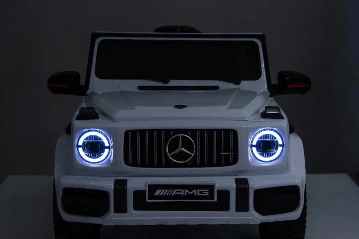Masinuta electrica Ramiz Mercedes G63 AMG Lift (White) - 5