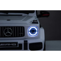 Masinuta electrica Ramiz Mercedes G63 AMG Lift (White) Thumb